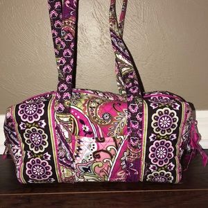 NEW Vera Bradley Very Berry Paisley Bag